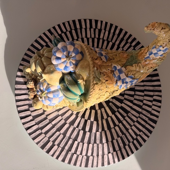 Mackenzie Childs Cornucopia centerpiece - Picture 6 of 9